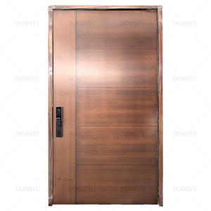 Dongyu Modern High-End özelleştirilmiş gravür tasarım ev giriş ön Pivot kapı Villa güvenlik zırhlı ön kapı - Product Image 6
