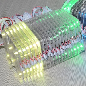 IC16703 DC24V 3 Вт IP20 RGB полноцветный светодиодный модуль квадратный светодиодный модуль - Product Image 3