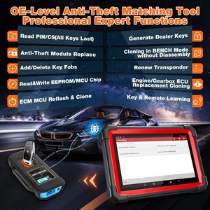 2 Years <strong>Free</strong> Update 3-in-1 IMMO X-PROG3 Anti-Theft ECU <strong>Coding</strong> 39+ Services LAUNCH X431 IMMO Plus Key Fob <strong>Programming</strong> Tool - Product Image 4