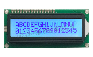 STN COB gelbgrün 16x2 1602 numerisches alpha numerisches Zeichen LCD-Modul Anzeige feld unterstützt verschiedene Schriftarten für Maschine - Product Image 4