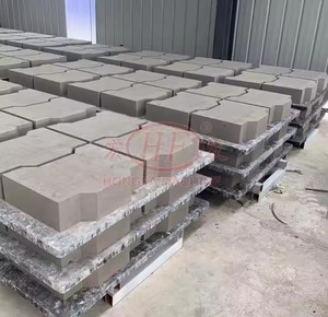 用于各种尺寸塑料聚氯乙烯Gmt托盘自动空心砌块制砖机 - Product Image 2