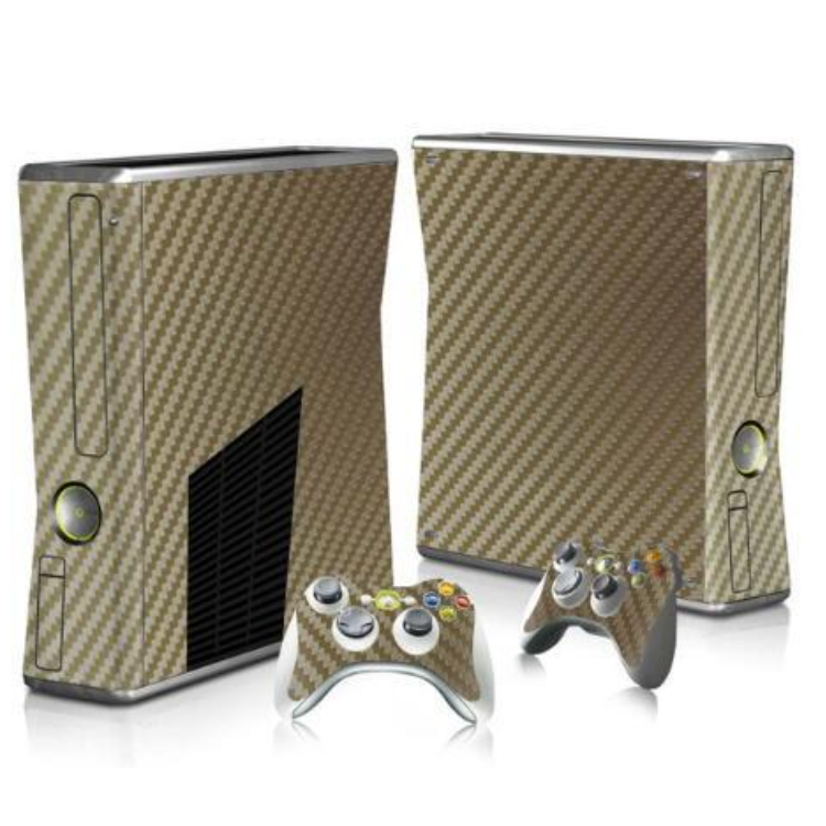 Fibra de Carbono Dorada