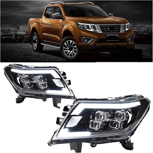 Yüksek kalite düşük fiyat araba ön kafa lambası <span class=keywords><strong>LED</strong></span> farlar Navara için NP300 kafa ışık