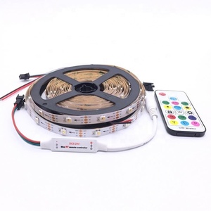 SP104E RF Pixel Mini RGB Digital LED Strip Light Controller 17Key RGB LED Pixel Controller per WS2811 WS2812B SK6812 - Product Image 5