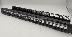 Sistema de red Panel de conexión sin herramientas Cat6 UTP 24 puertos RJ45 Socket - Product Image 5