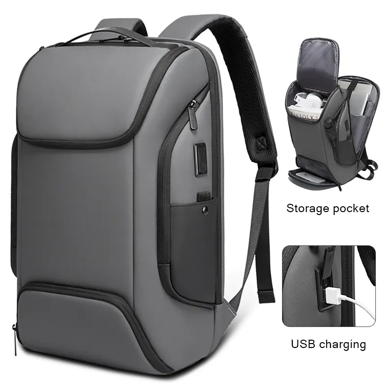 Multifunktions-Smart-Rucksack für reisende Rucksäcke Herren Business-Rucksäcke Laptop-Reise rucksack Tasche mit USB-Ladeans chluss