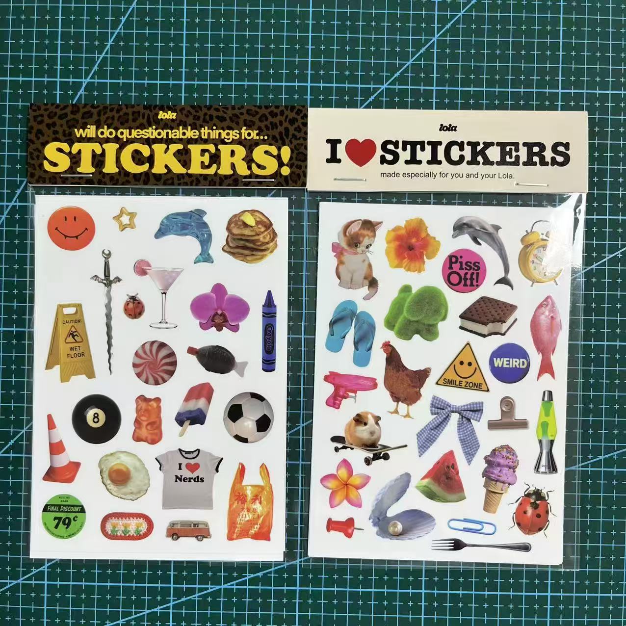 sticker sheet packs