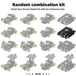 Tscinbuny combinazione casuale kit per auto connessione Wireless ruota cingolata fotocamera auto ESP32 WROOM32 scheda di sviluppo per Arduino - Product Image 3