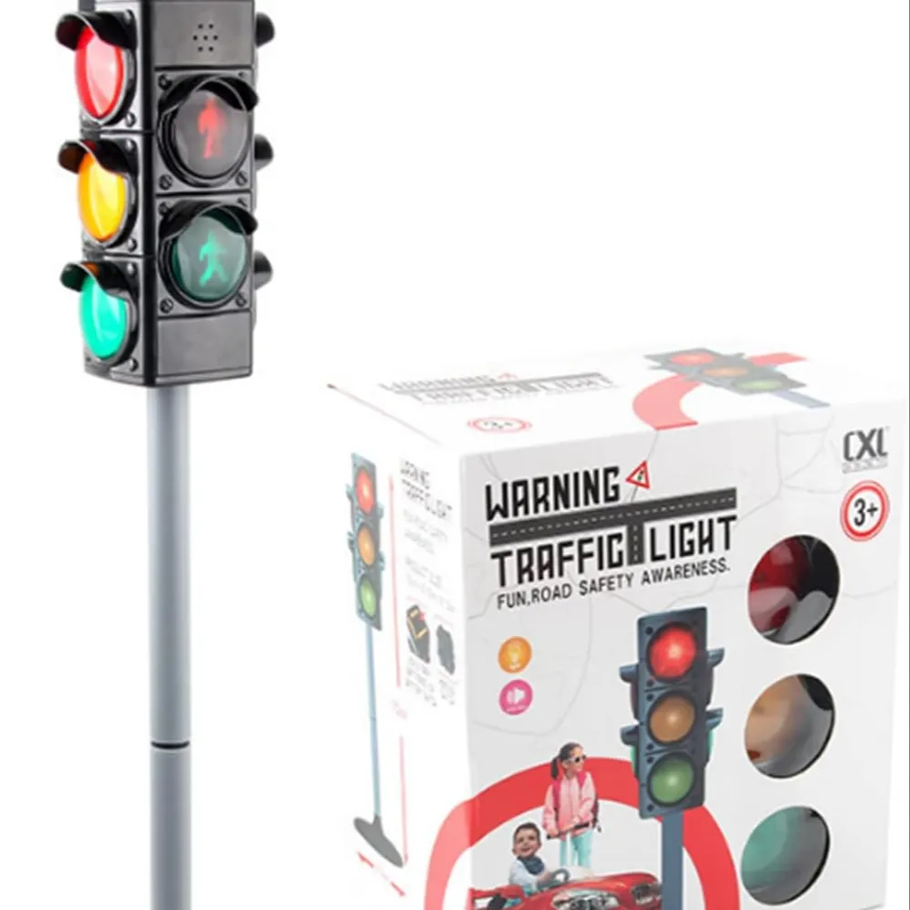 Giocattoli di semaforo di simulazione del semaforo modello di semaforo per bambini giocattoli educativi per bambini
