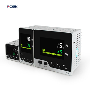 LCD Entrada universal Tc Rtd Entrada analógica Pid Controlador de temperatura de encendido/apagado con Ssr y salida de relé RS485 personalizable