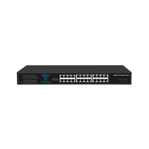 Hohe Schalt kapazität 24-Port 2GE-Netzwerk-Ethernet-PoE-SFP-Modul-Switch mit Vlan-Verlängerung funktion