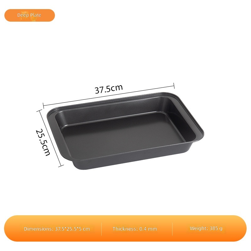 Gray-black-37m deep dish