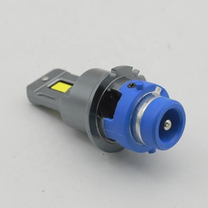 D2S D4S 1:1 LED far HID kiti yüksek güç Xenon LED ampul güçlendirme kablosuz otomatik lamba fişi oyna Canbus LED yeni durum - Product Image 4