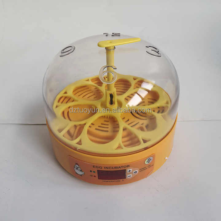 TUOYUN Best Sell 6 Machine New Egg Incubators Hatching Incubator for Chicken Eggs Mini Ma