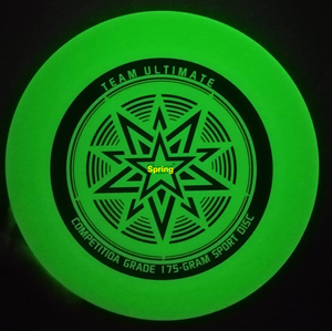 Timecreate Dog Toy Flying <strong>Disc</strong> Factory Glow in the Dark Ultimate Frisbeed 175 <strong>Grams</strong> Luminous <strong>Disc</strong> Outdoor Games <strong>Disc</strong> Golf - Product Image 6