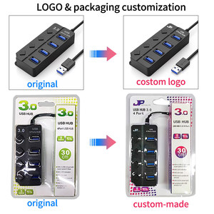 现货定制OEM USB3.0 8合1多功能便携式扩展坞C型集线器笔记本电脑扩展坞 - Product Image 3