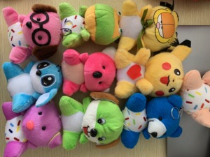 ตุ๊กตาเครื่องปั้นจั่นพวงกุญแจขนาดเล็ก10ซม./15ซม. ของเล่นแบบหยิบขึ้นมาแบบสุ่ม - Product Image 2