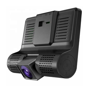 小仪表板凸轮3仪表板摄像机记录器4英寸屏幕视频DVR 3路高清汽车黑匣子后视镜汽车DVR行车记录仪 - Product Image 4