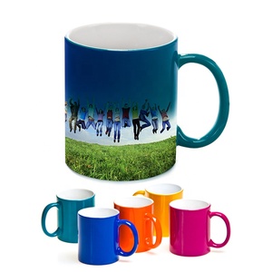 Yiwu Factory Custom Printing 11oz Sublimation Magic Color <strong>Changing</strong> Mugs Matt Glossy Mug For Personalized <strong>Gift</strong> Set - Product Image 1