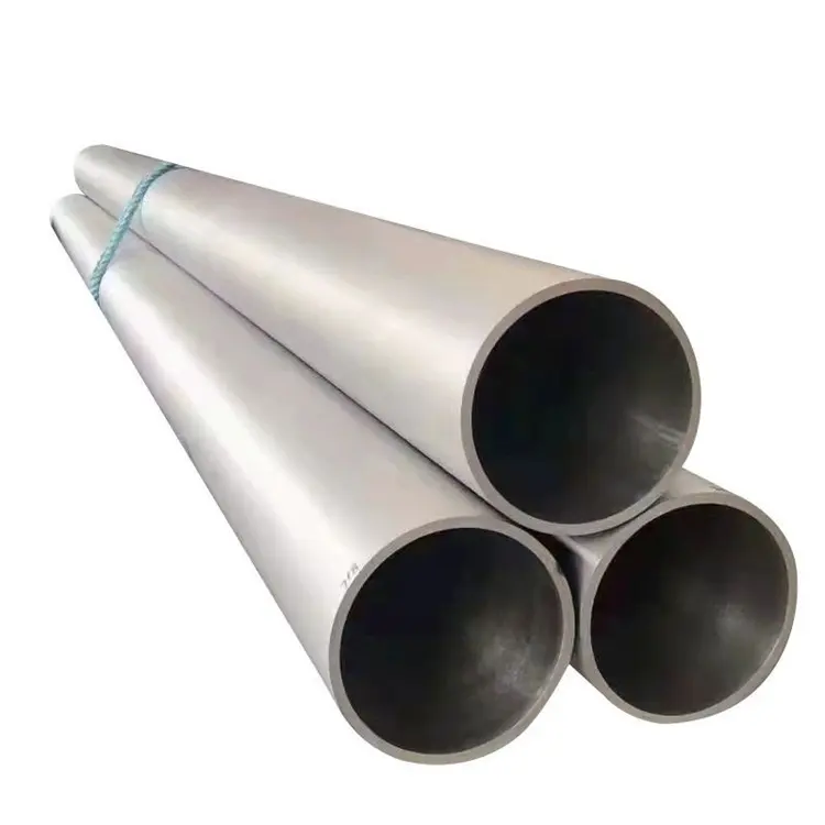 Tubo de aço inoxidável para corrimão ASTM A312 polido 201 304 304L 316 316L 430 redondo