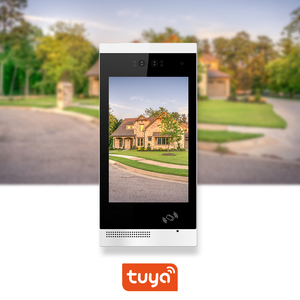 Sistema de intercomunicación de video IP con pantalla táctil de gama alta de 10 pulgadas Tuya Control remoto inalámbrico Cámara HD Intercomunicador bidireccional para apartamento - Product Image 4