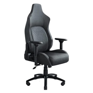 New Silla Gamer <span class=keywords><strong>Armenia</strong></span> 4-Wege-Schaumstoff mit hoher Dichte, eingebautes Lendenwirbel stütz system Ultra weicher grauer, dunkelgrauer Stoffs piel stuhl - Product Image 1