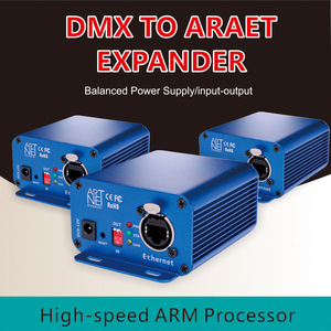 DMX sinyal dönüşümüne 2 çıkış girişi ArtNet ile ArtNet DMX genişletici sahne aydınlatma kumandası - Product Image 2