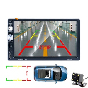 ユニバーサル7インチ2Din androidヘッドユニットhdタッチスクリーン車MP5プレーヤーfm/am/rdsラジオミラーリンク後部表示サブウーファー出力 - Product Image 2