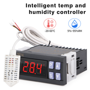 Termostato higrostato de 100-240Vac de fábrica con salidas de temporizador para bandeja de huevos, dos salidas de 16A, controlador de temperatura y humedad - Product Image 3