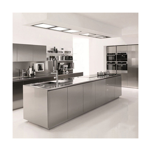 Thép không gỉ tủ bếp được xây dựng trong kéo ra chất thải bin Set kính phụ kiện phần cứng thép không gỉ tủ bếp - Product Image 2