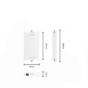 only tx 433 MHz amplifier lora Interphone <strong>module</strong> enhancement device part for 430-434MHz signal booster 40dbm 10w RF booster - Product Image 1