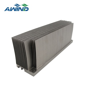 High Precision Large Skive Fin Amplifier Heat Sink Aluminum Tube Profil Customized <strong>Heatsink</strong> for High Power Electronic Device - Product Image 5