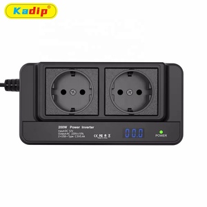 カーパワーインバーター200Wホーム12VからAC220VサポートUSB2.4 Type-C3.0充電 - Product Image 3