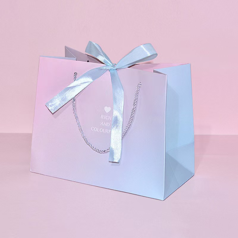 Love is matched with the blue ribbon.