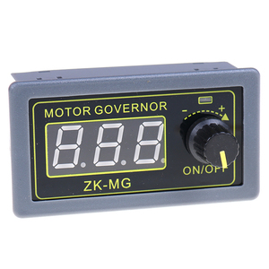 DC 5-30V 12v 24v 5A DC Motor Controller PWM Einstellbare Speed Digital display encoder duty verhältnis frequenz MAX 15A ZK-MG - Product Image 5