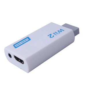 1080P Wii TO HD รองรับอะแดปเตอร์แปลงสัญญาณเสียง3.5มม. สำหรับพีซีจอภาพ HDTV Wii2กับ HD - Product Image 1