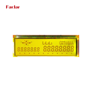 Lcd Zahnrad hersteller benutzer definierte 7 Segment transparente Energie zähler Temperatur medizinischen Monitor LCD-Anzeige modul mit Hintergrund beleuchtung - Product Image 4