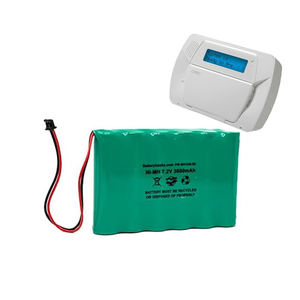 Baterai 7.2 pengganti sistem keamanan nirkabel Ni-MH 3600 v 9057 mAh untuk SCW9057G-433 ADT - Product Image 2