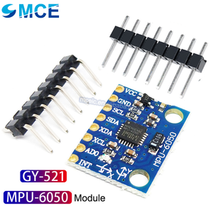 GY-521 MPU-6050全新和原装三轴加速度计陀螺仪6doof模块倾角输出MPU-6050模块 - Product Image 1