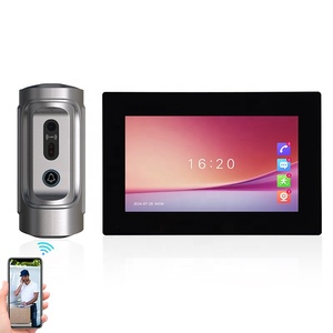 Tuya Smart 1080p Video citofono campanello impermeabile in metallo visive citofono schermo da 7 pollici con controllo di accesso alle chiamate - Product Image 1