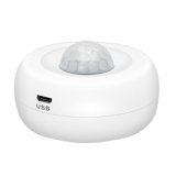 图雅智能WiFi运动传感器2in1PIR探测器，带勒克斯光探测器报警红外运动人体传感器智能生活应用 - Product Image 2