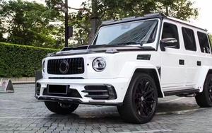 MSY Trockene Kohlefaser Front- und Heckstoßstangenabdeckungen Ersatzradabdeckungen Motorhaube für Mercedes Benz W463A W464 AMG Upgrade Zustand Neu - Product Image 3