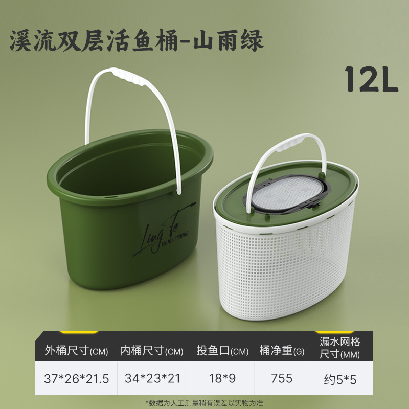 Bolsa tote verde 12L