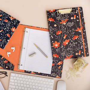 แฟ้มคลิปโลหะ A4แบบปรับแต่งได้ตามต้องการแฟ้มโฟลเดอร์แฟ้ม clipfolio กับ perforation <span class=keywords><strong>Notepad</strong></span> - Product Image 3