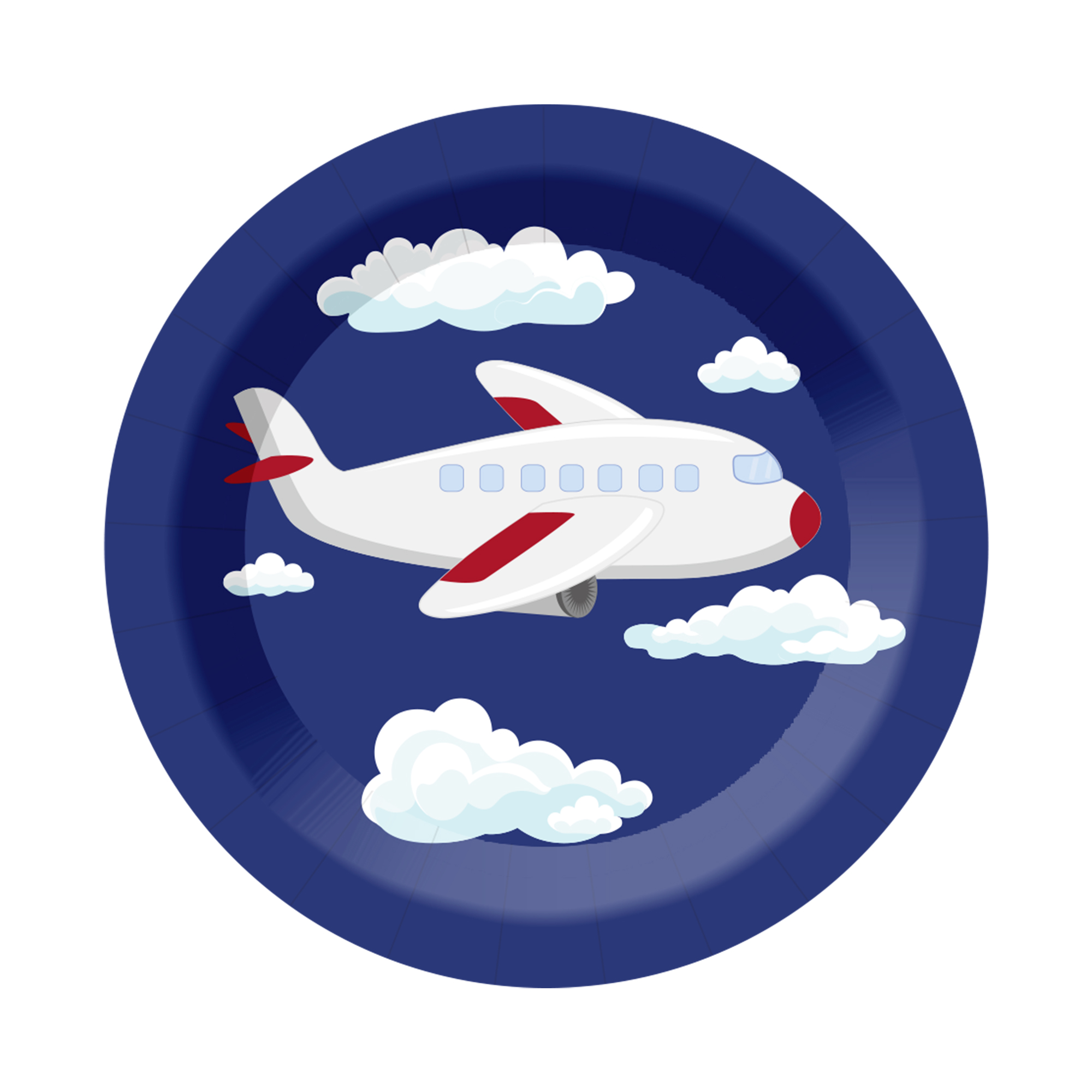 จานกระดาษ 9 นิ้ว*8 ชิ้น/ถุง