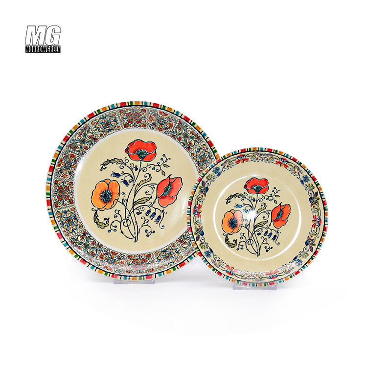 Ceramic Stoneware Porcelain Engraving New Arrived concise design restaurant hotel serving 16pcs dinner set ceramic