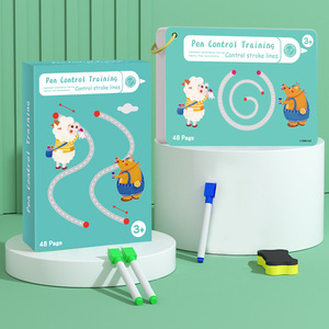 Tracing Workbook for Kids, Learn to Write <strong>Patterns</strong>, Lines, Shapes to Practice Pen Control, Educational Learning <strong>Book</strong> - Product Image 3