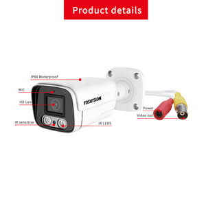 Fosvision 16CH 5MP AHD kamera sistemi gece görüş Dvr güvenlik ev sistemi Video Ahd kamera 5mp Ahd kiti 16 kanal - Product Image 5