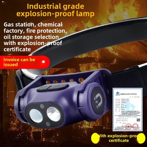 Nhỏ gọn USB sạc nhanh <span class=keywords><strong>Led</strong></span> cảm biến Đèn pin 78g IP65 12h Thời gian chạy với pin lithium ion để câu cá đêm và tuần tra - Product Image 6