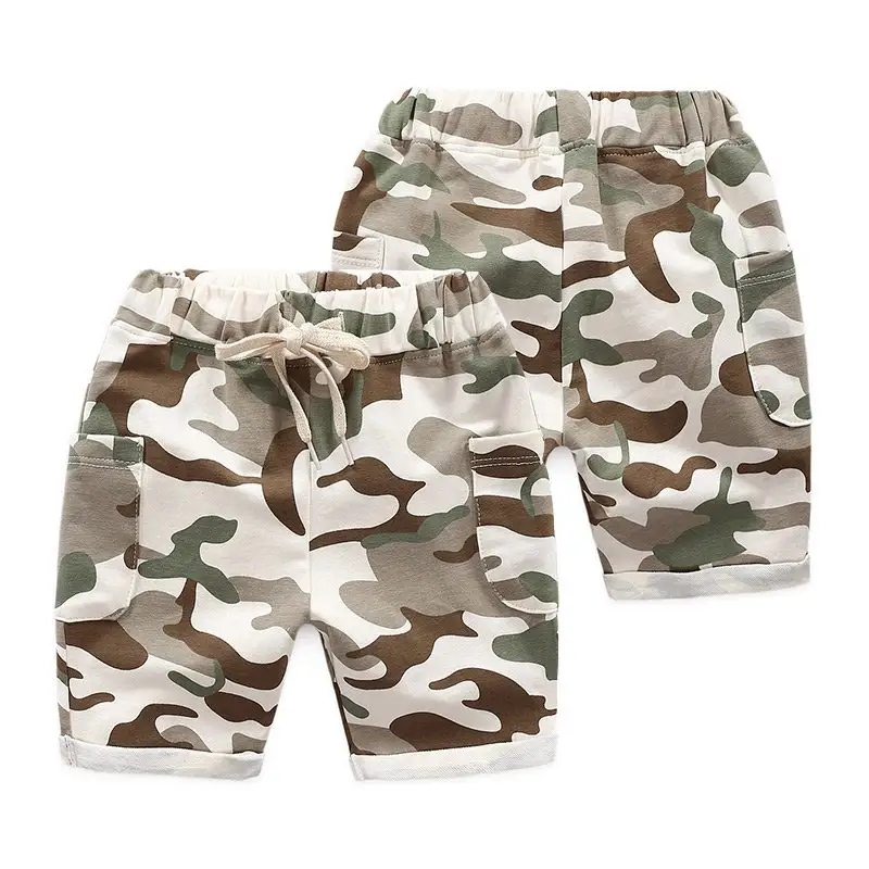 Capoeira Sports Boys Capri Baby Short Baby Camouflage Pants Imprimé Pour Les Enfants En Été Nouveaux Produits Sur Le Marché Chinois